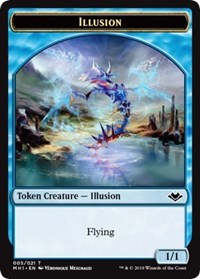 Illusion (005) // Marit Lage (006) Double-Sided Token [Modern Horizons Tokens] | GnG Games