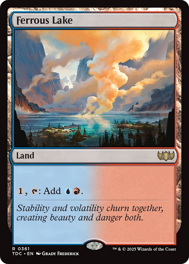 Ferrous Lake [Tarkir: Dragonstorm Commander] | GnG Games