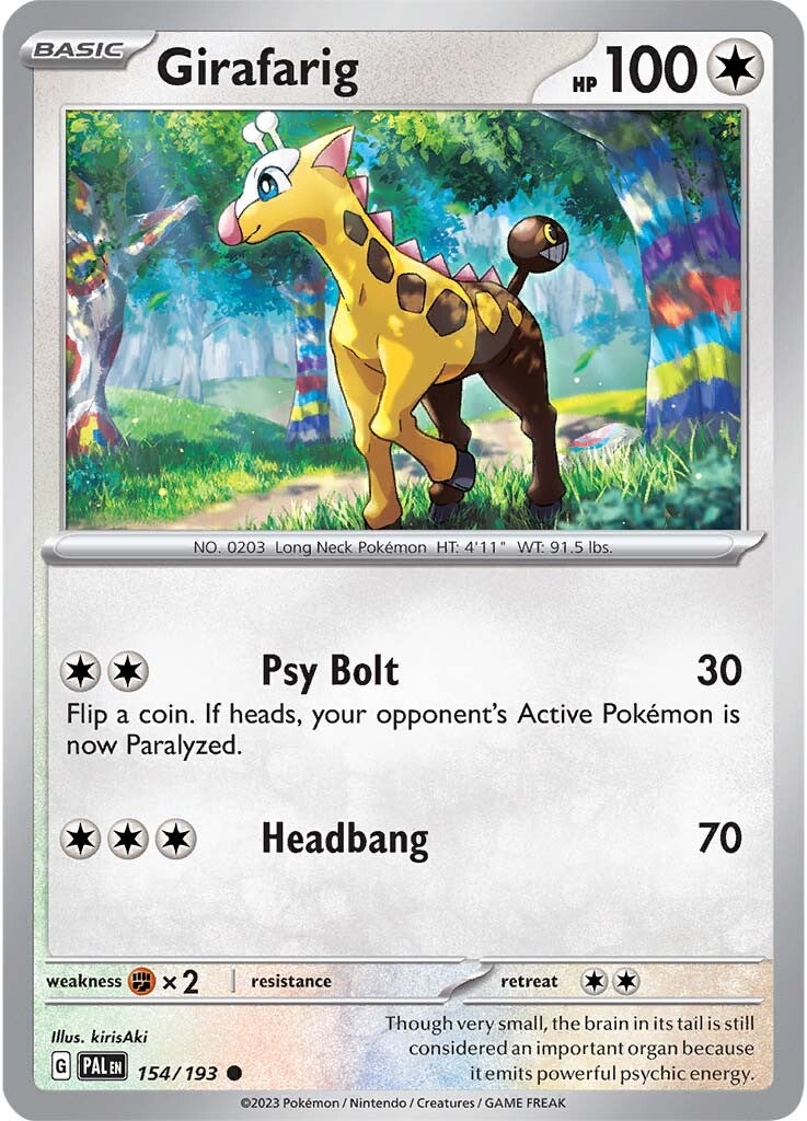 Girafarig (154/193) [Scarlet & Violet: Paldea Evolved] | GnG Games