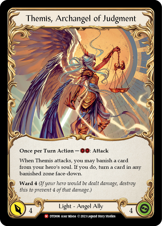 Figment of Judgment // Themis, Archangel of Judgment [DTD006] (Dusk Till Dawn) | GnG Games