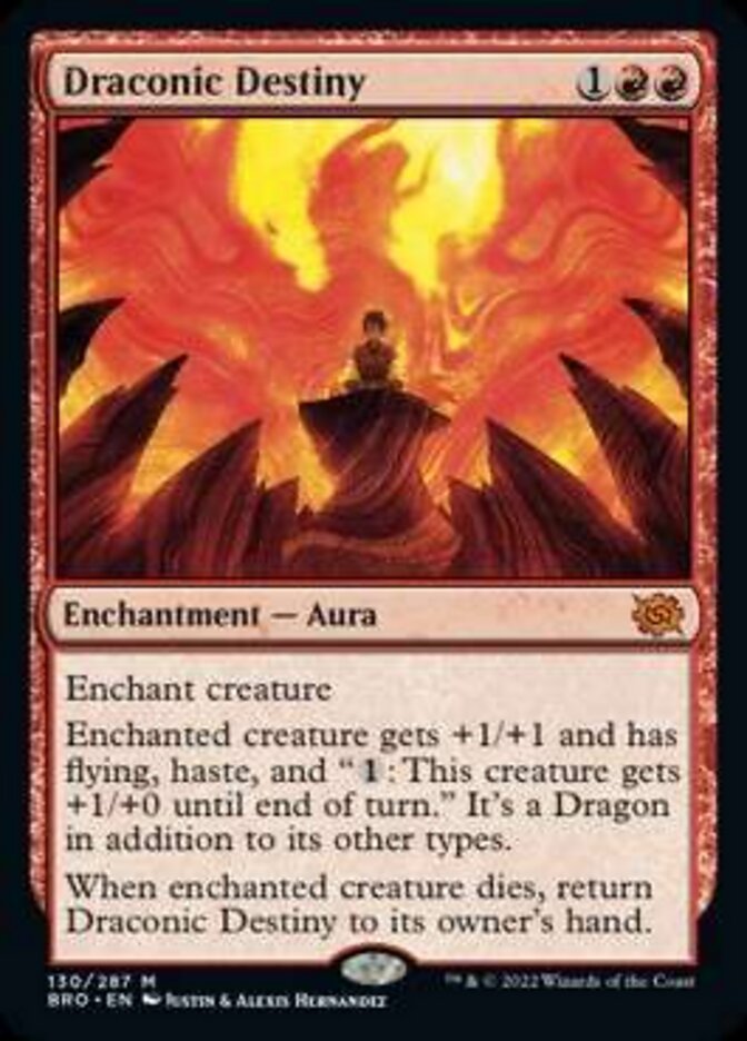 Draconic Destiny (Promo Pack) [The Brothers' War Promos] | GnG Games