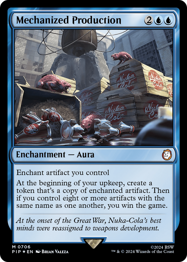 Mechanized Production (Surge Foil) [Fallout] | GnG Games