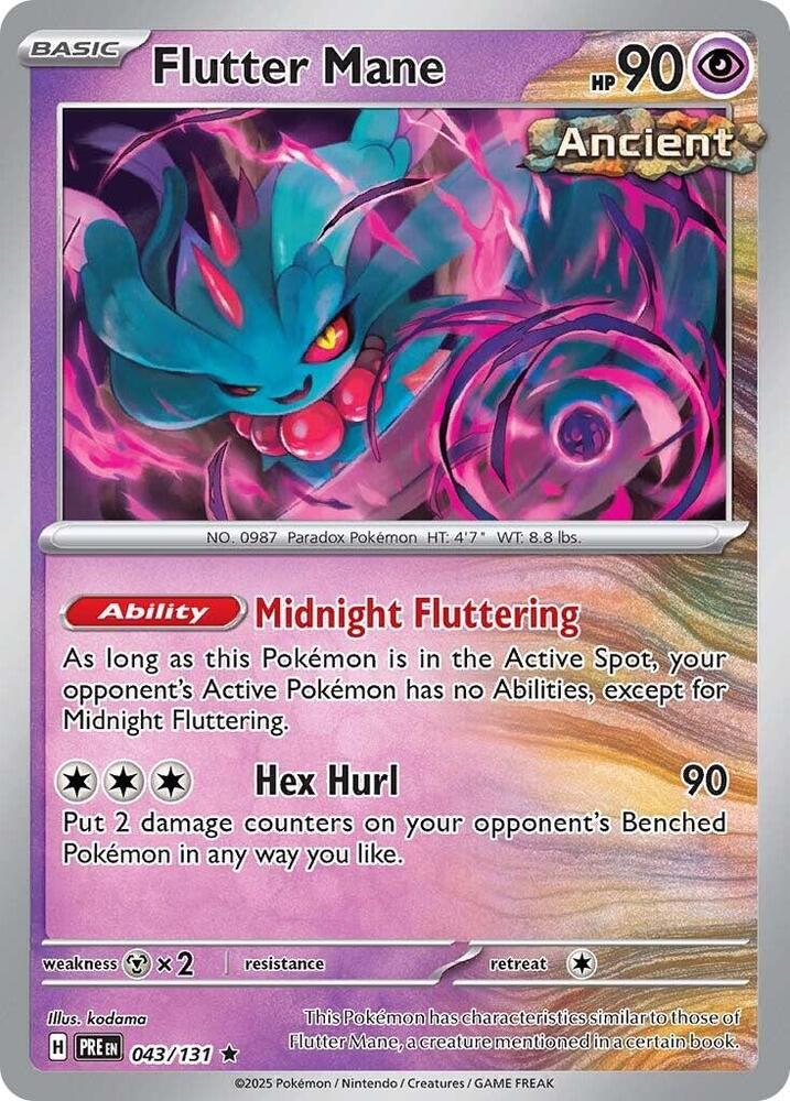 Flutter Mane (043/131) [Scarlet & Violet: Prismatic Evolutions] | GnG Games