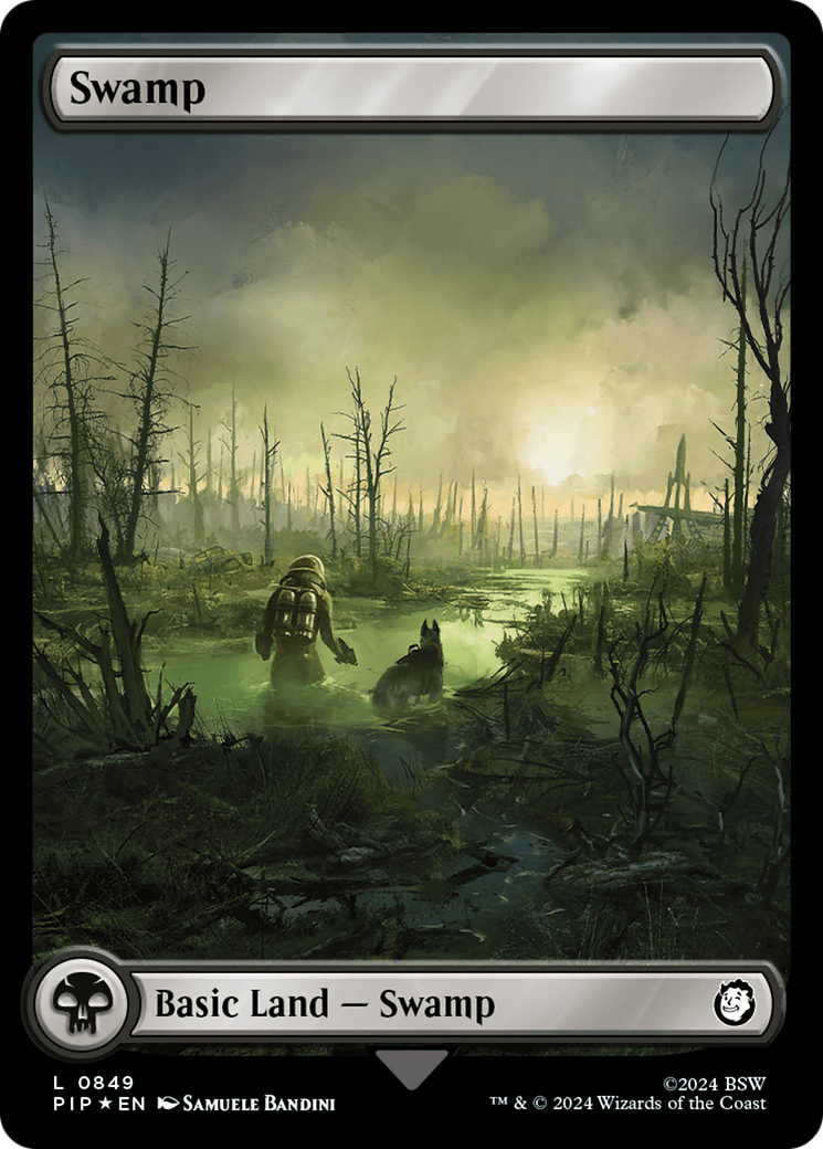 Swamp (0849) (Surge Foil) [Fallout] | GnG Games