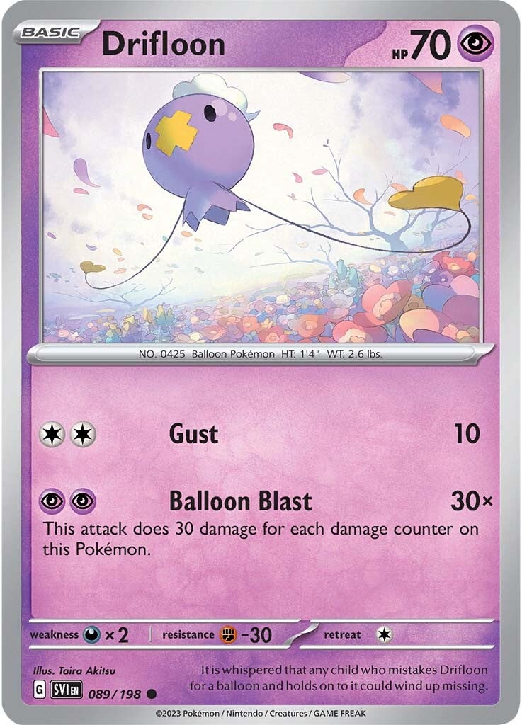 Drifloon (089/198) [Scarlet & Violet: Base Set] | GnG Games