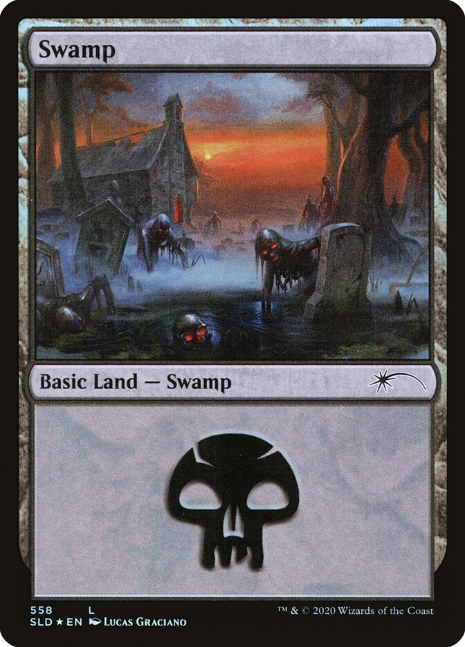 Swamp (Reanimated) (558) [Secret Lair Drop Promos] | GnG Games