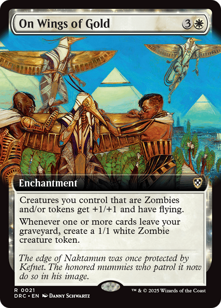 On Wings of Gold (Extended Art) [Aetherdrift Commander] | GnG Games