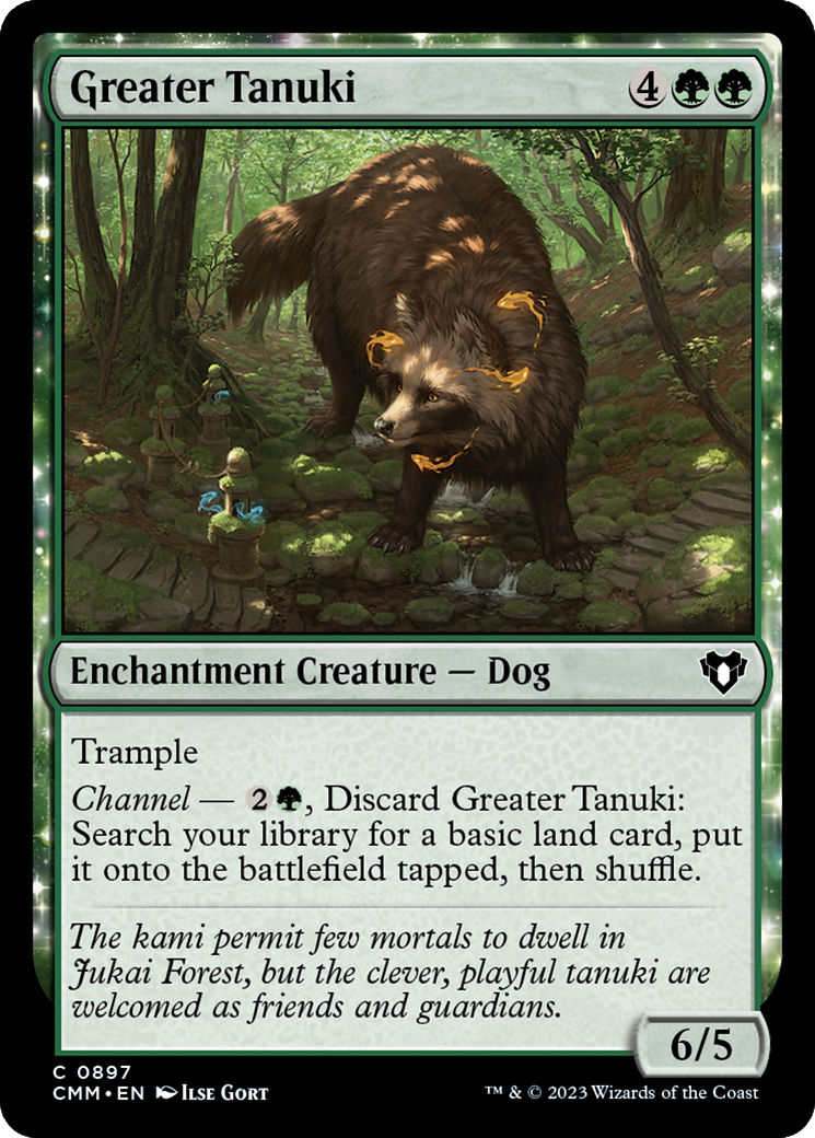 Greater Tanuki [Commander Masters] | GnG Games