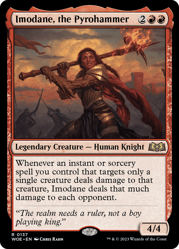 Imodane, the Pyrohammer [Wilds of Eldraine] | GnG Games