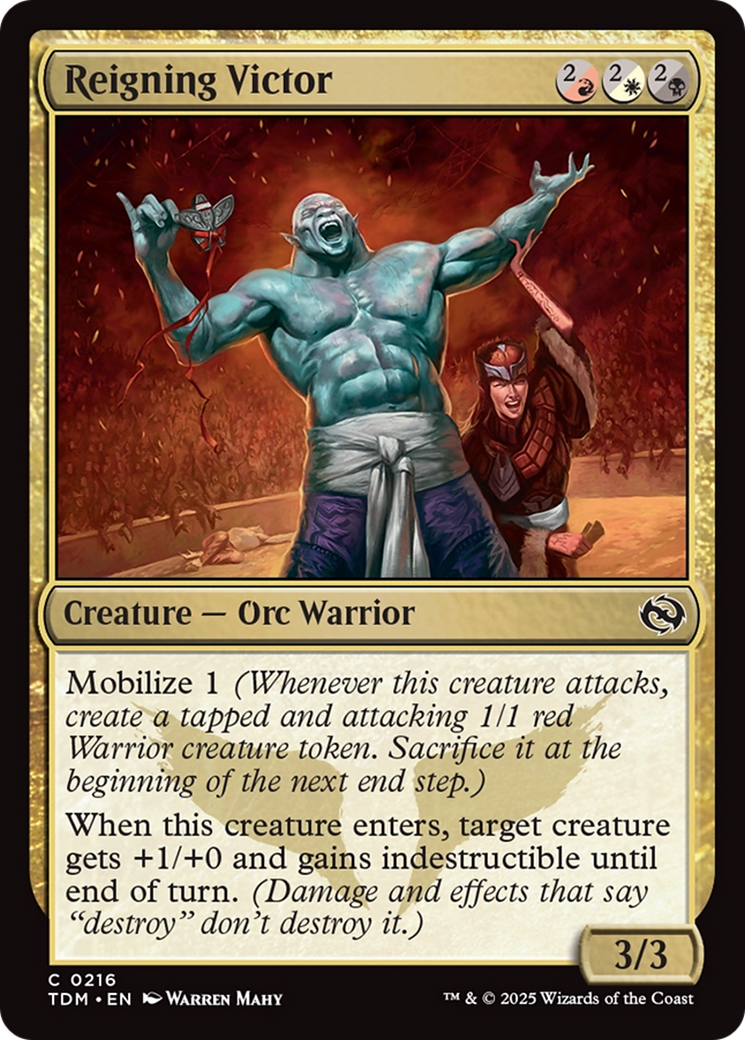 Reigning Victor [Tarkir: Dragonstorm] | GnG Games