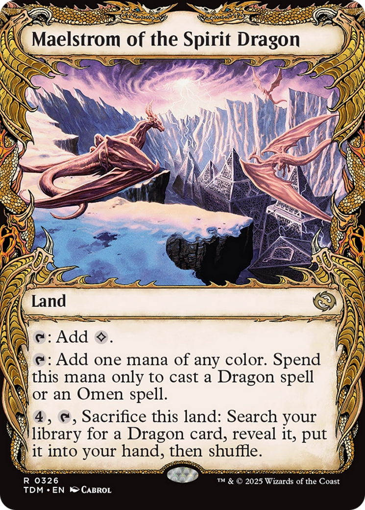Maelstrom of the Spirit Dragon (Showcase) [Tarkir: Dragonstorm] | GnG Games
