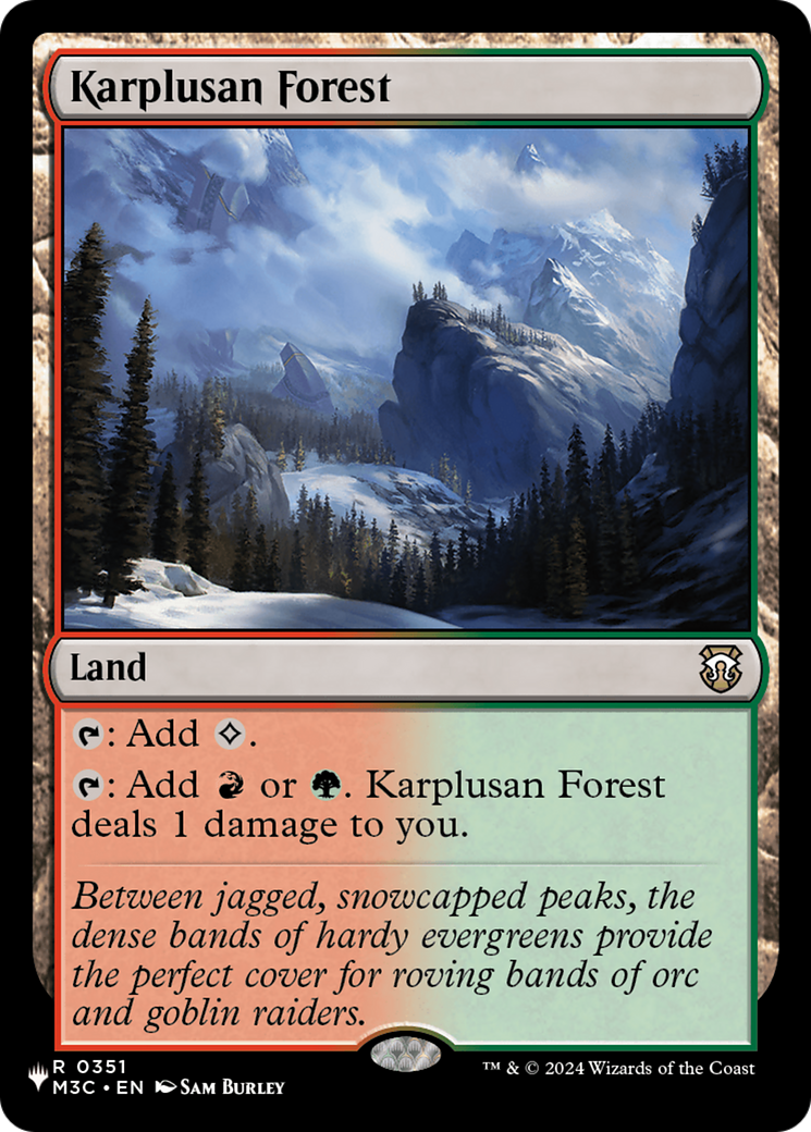 Karplusan Forest (M3C) [The List] | GnG Games
