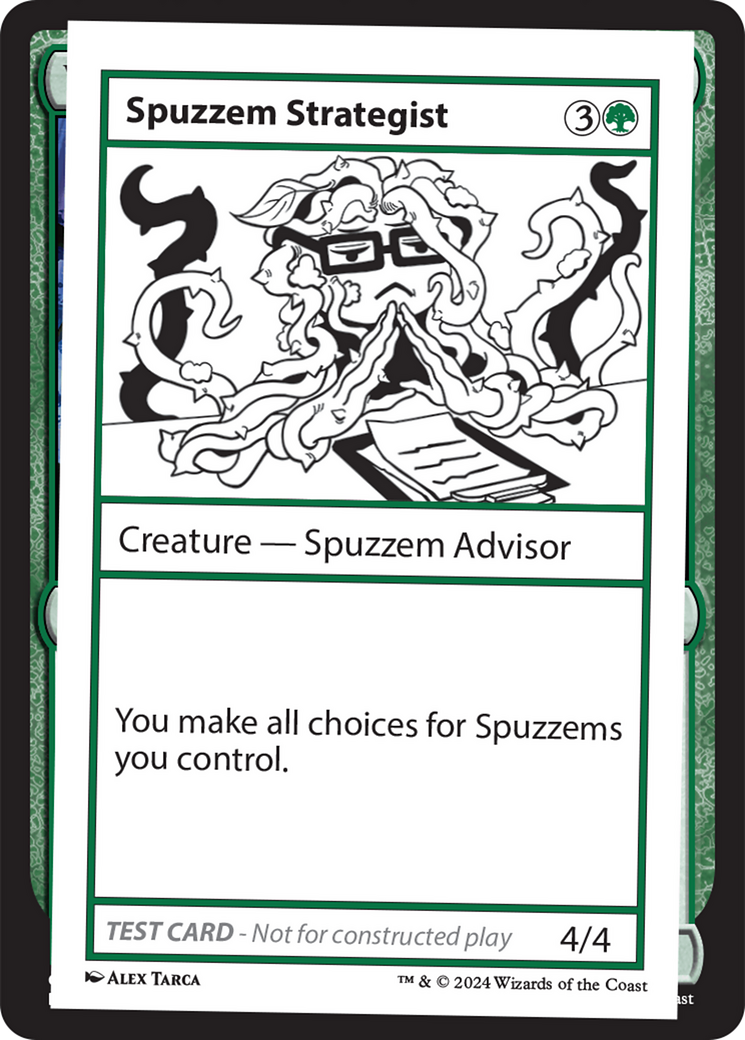Spuzzem Strategist [Mystery Booster 2 Playtest Cards] | GnG Games