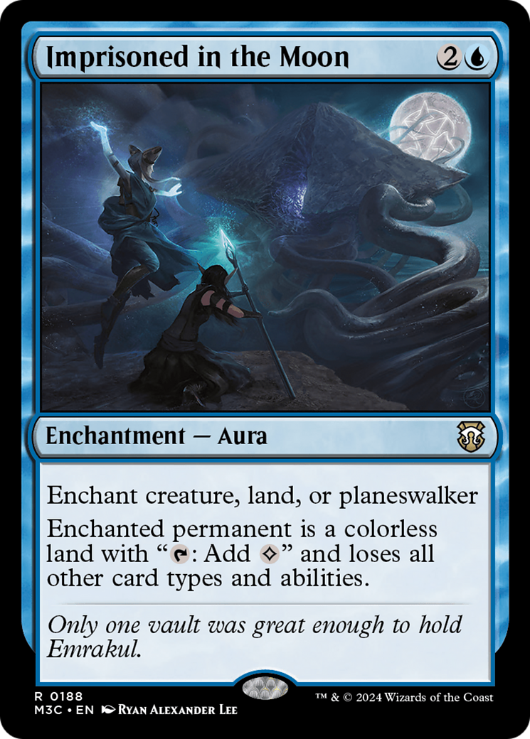 Imprisoned in the Moon (Ripple Foil) [Modern Horizons 3 Commander] | GnG Games