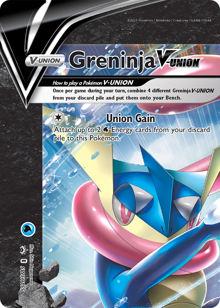 Greninja V-Union (SWSH155) [Sword & Shield: Black Star Promos] | GnG Games