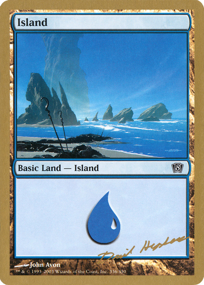 Island (dh336) (Dave Humpherys) [World Championship Decks 2003] | GnG Games