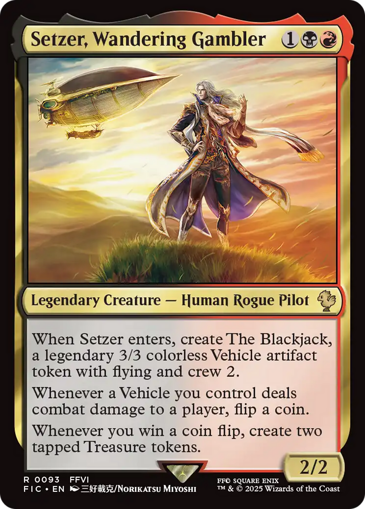 Setzer, Wandering Gambler [FINAL FANTASY Commander] | GnG Games