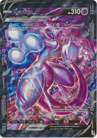 Mewtwo V-Union (Jumbo Card) [Sword & Shield: Black Star Promos] | GnG Games