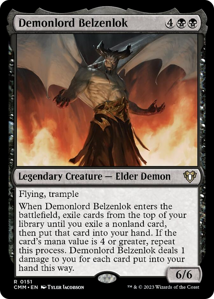 Demonlord Belzenlok [Commander Masters] | GnG Games