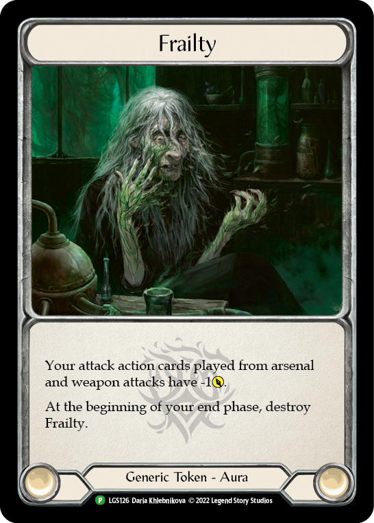 Bloodrot Pox // Frailty [LGS125 // LGS126] (Promo)  Cold Foil | GnG Games