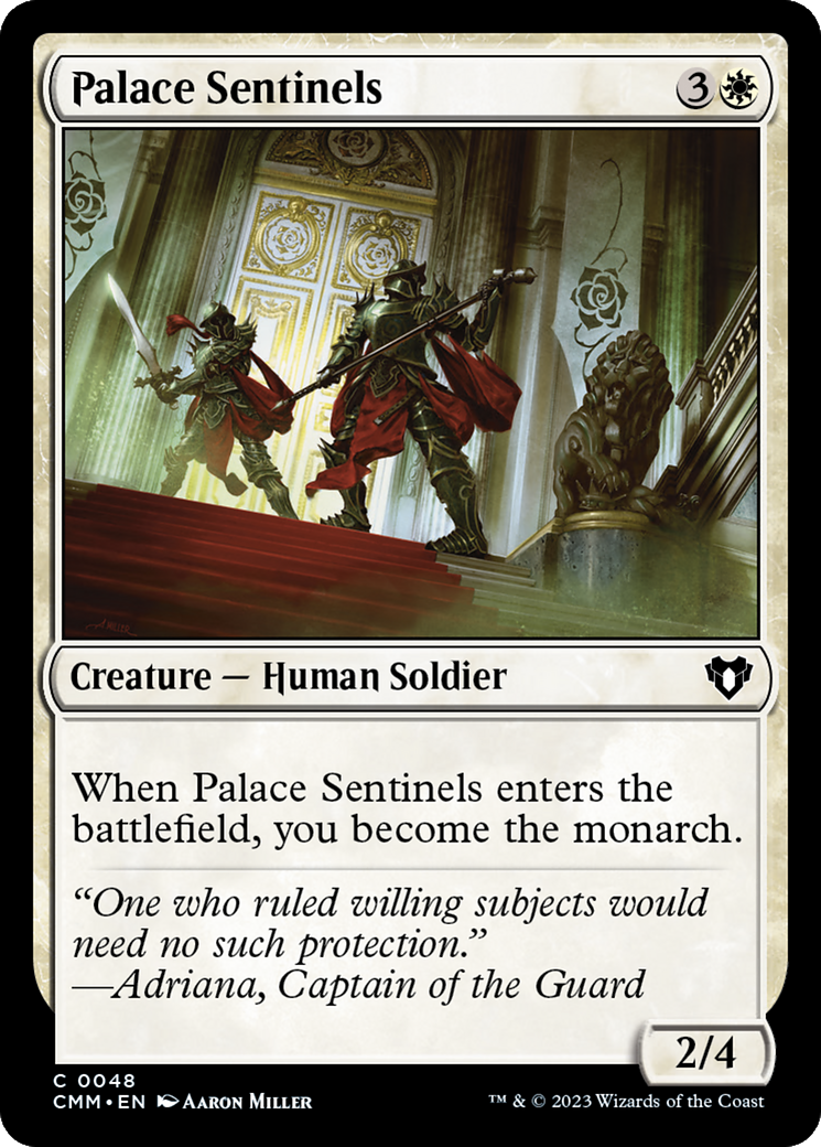 Palace Sentinels [Commander Masters] | GnG Games