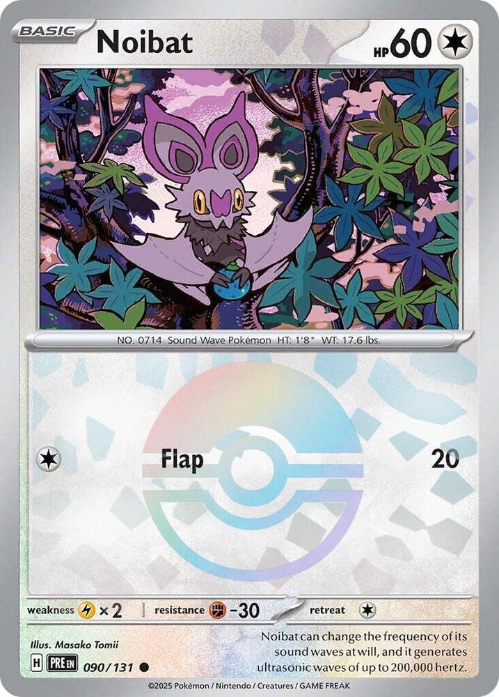 Noibat (090/131) (Poke Ball Pattern) [Scarlet & Violet: Prismatic Evolutions] | GnG Games