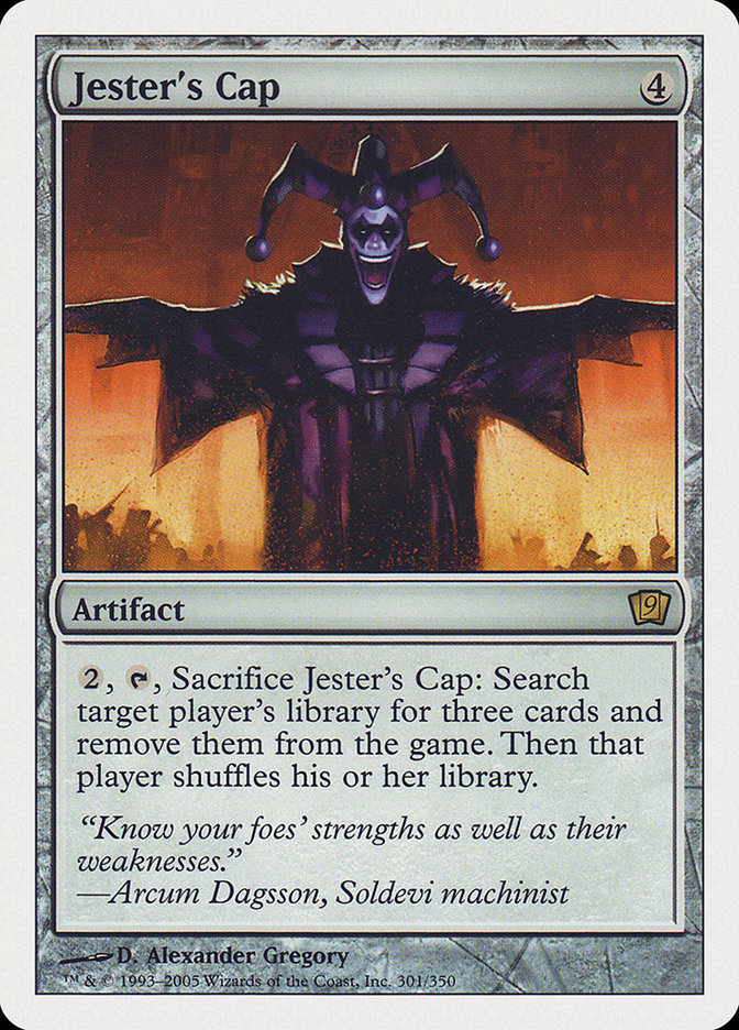 Jester's Cap (9th Edition) [Oversize Cards] | GnG Games