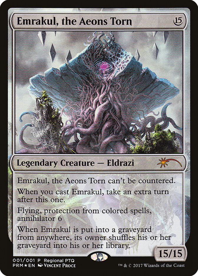 Emrakul, the Aeons Torn (Regional PTQ) [Pro Tour Promos] | GnG Games