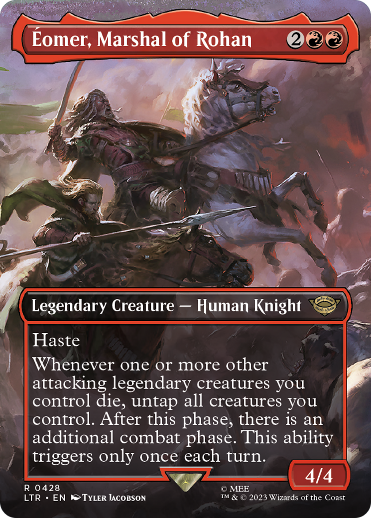 Eomer, Marshal of Rohan (Borderless Alternate Art) [The Lord of the Rings: Tales of Middle-Earth] | GnG Games