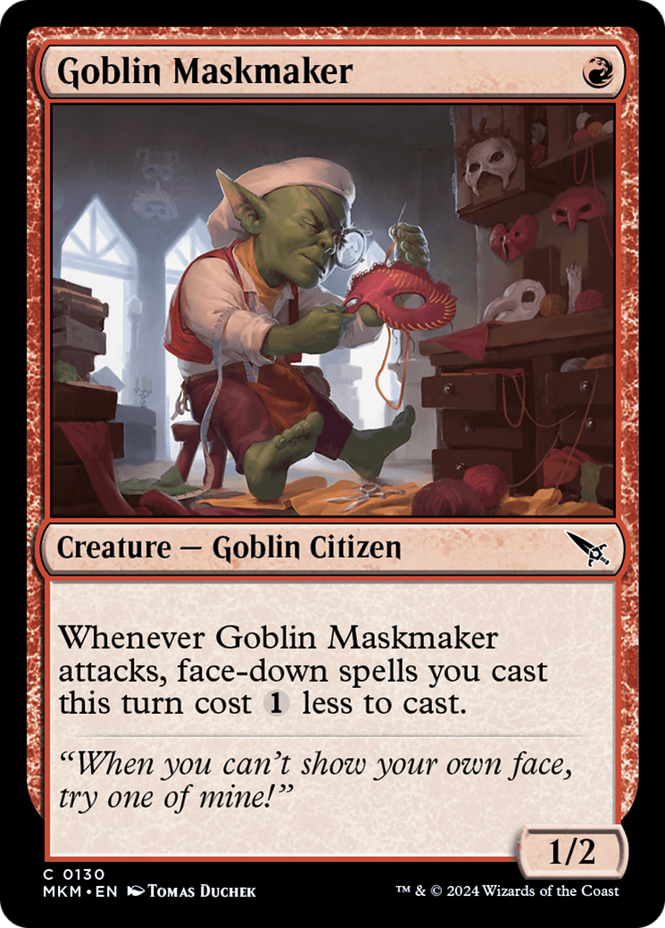 Goblin Maskmaker [Murders at Karlov Manor] | GnG Games
