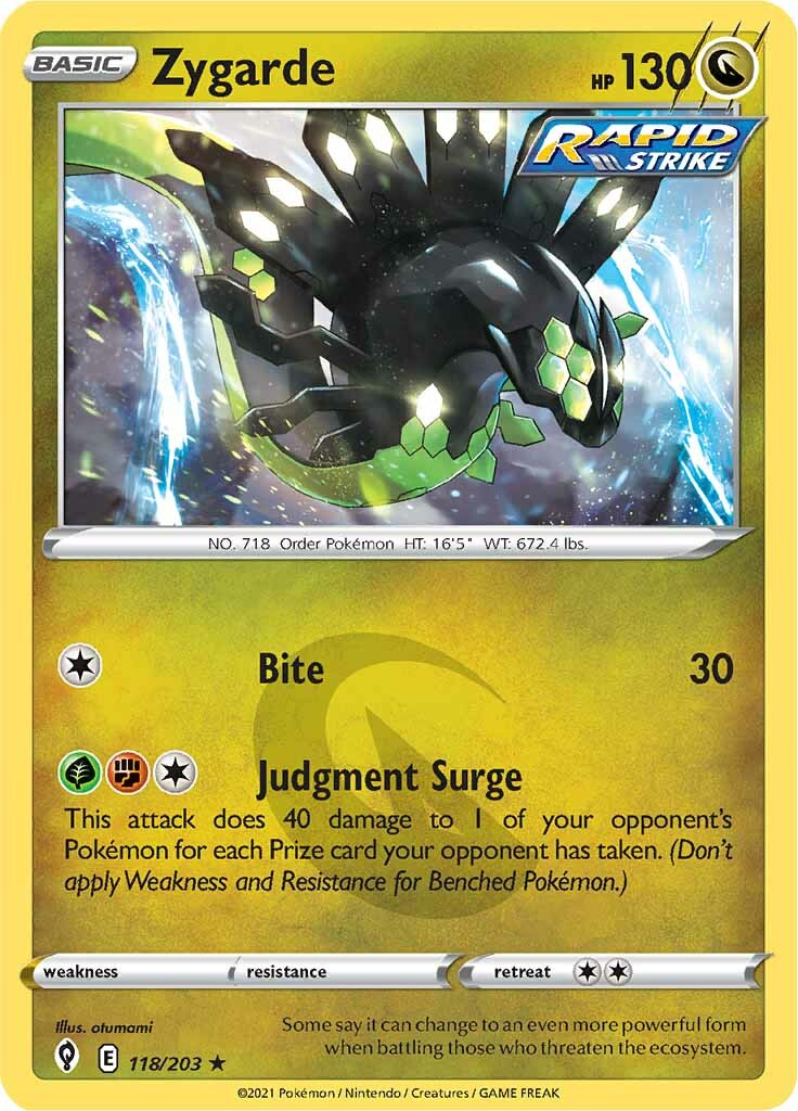 Zygarde (118/203) [Sword & Shield: Evolving Skies] | GnG Games