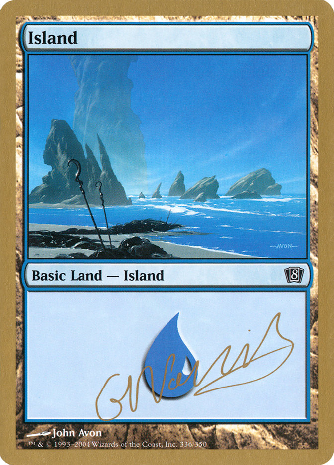 Island (gn336) (Gabriel Nassif) [World Championship Decks 2004] | GnG Games