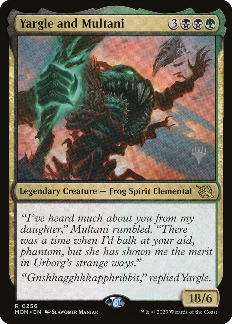 Yargle and Multani (Promo Pack) [March of the Machine Promos] | GnG Games