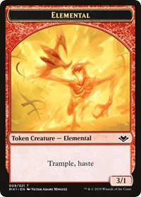 Elemental (009) // Goblin Double-Sided Token [Modern Horizons Tokens] | GnG Games