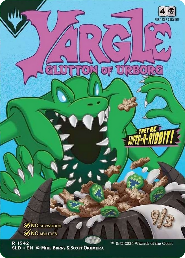 Yargle, Glutton of Urborg (Rainbow Foil) [Secret Lair Drop Series] | GnG Games