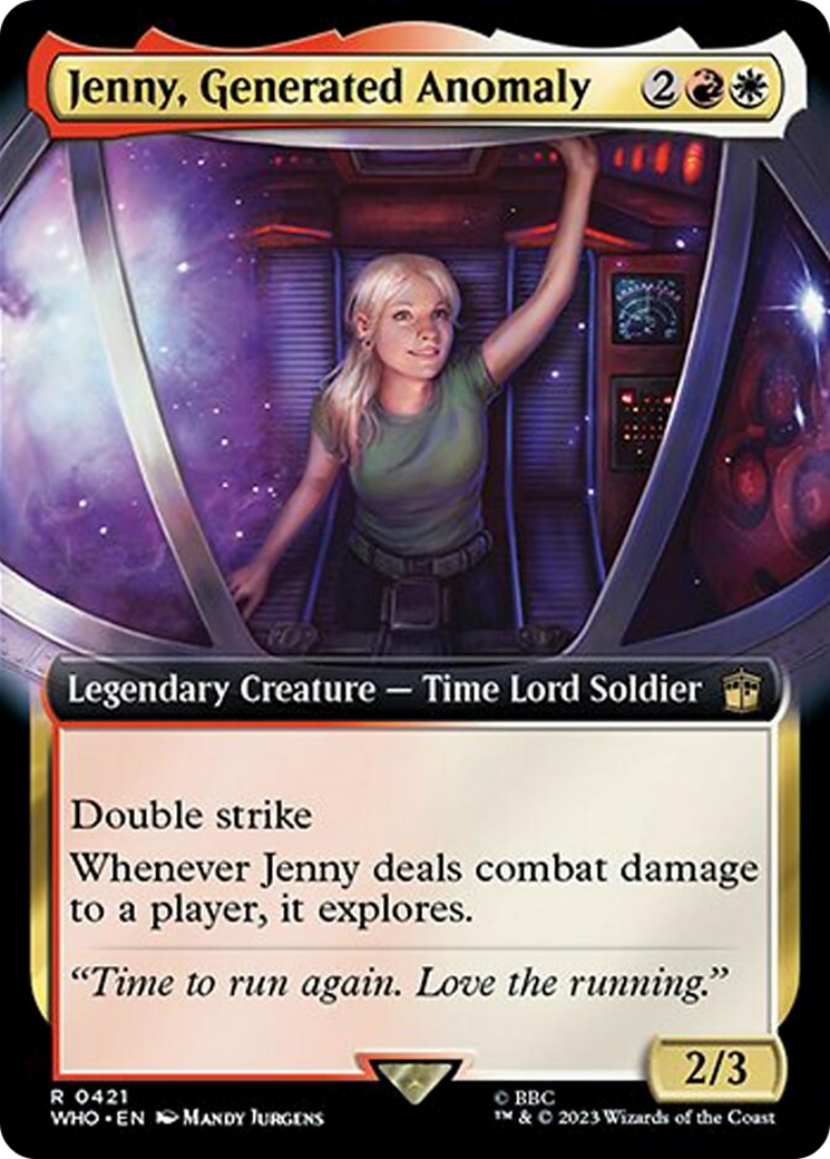 Jenny, Generated Anomaly (Extended Art) [Doctor Who] | GnG Games