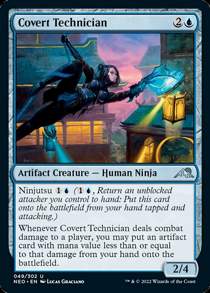Covert Technician [Kamigawa: Neon Dynasty] | GnG Games