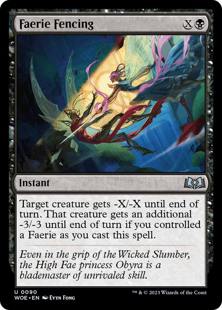 Faerie Fencing [Wilds of Eldraine] | GnG Games