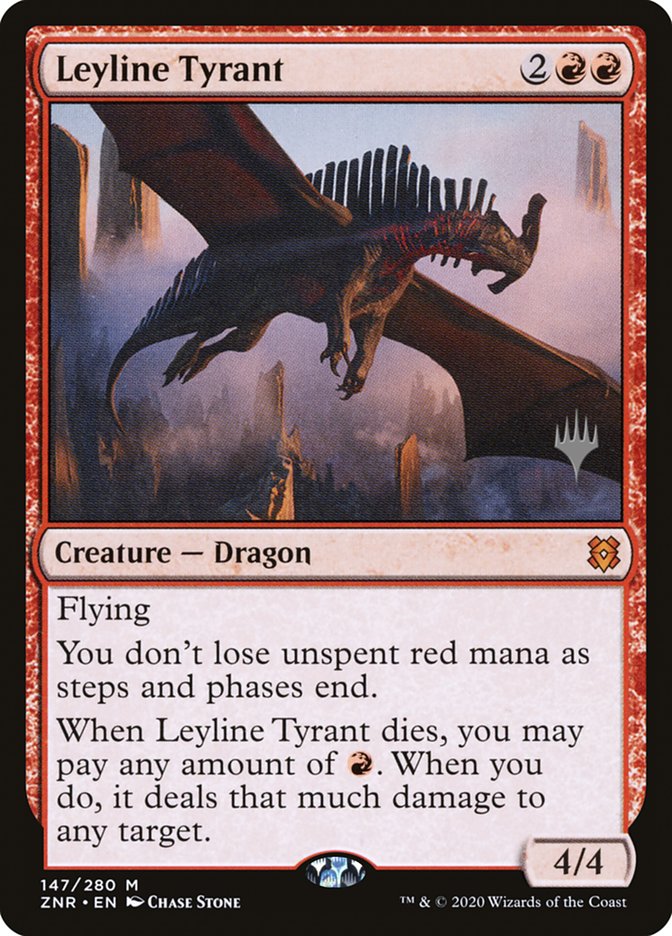 Leyline Tyrant (Promo Pack) [Zendikar Rising Promos] | GnG Games