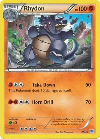 Rhydon (25/30) [XY: Trainer Kit 2 - Latios] | GnG Games