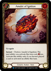 Amulet of Ignition [EVR179] (Everfest)  1st Edition Cold Foil | GnG Games