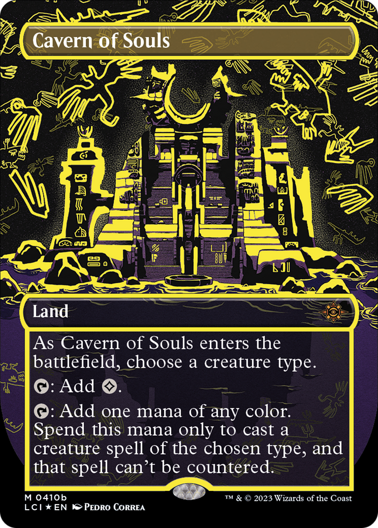 Cavern of Souls (0410b) (Borderless) [The Lost Caverns of Ixalan] | GnG Games
