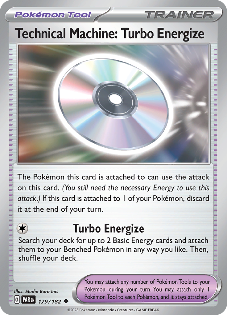 Technical Machine: Turbo Energize (179/182) [Scarlet & Violet: Paradox Rift] | GnG Games