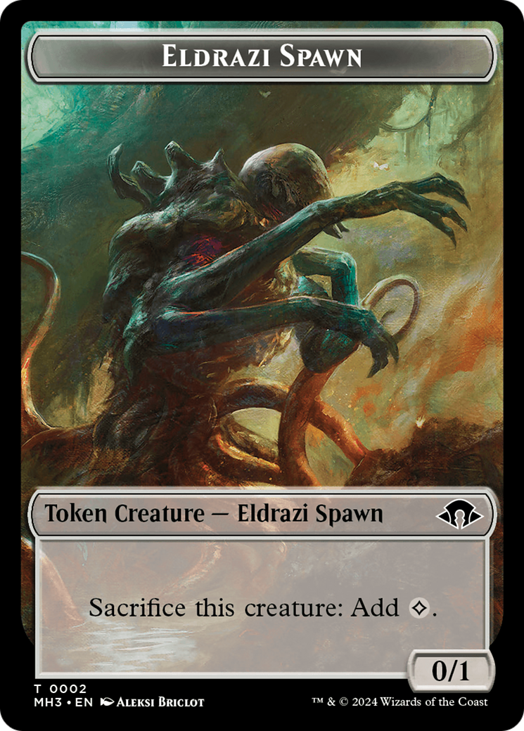 Eldrazi Spawn Token [Modern Horizons 3 Tokens] | GnG Games