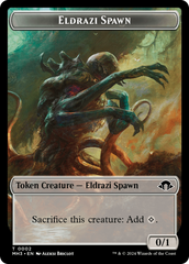 Eldrazi Spawn // Rat Double-Sided Token [Modern Horizons 3 Tokens] | GnG Games