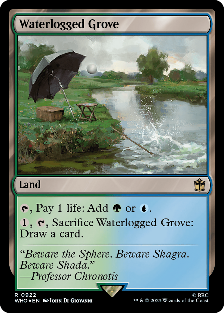 Waterlogged Grove (Surge Foil) [Doctor Who] | GnG Games