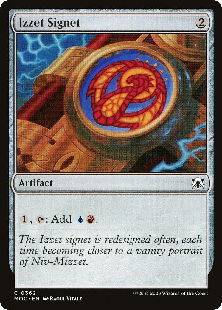 Izzet Signet [March of the Machine Commander] | GnG Games