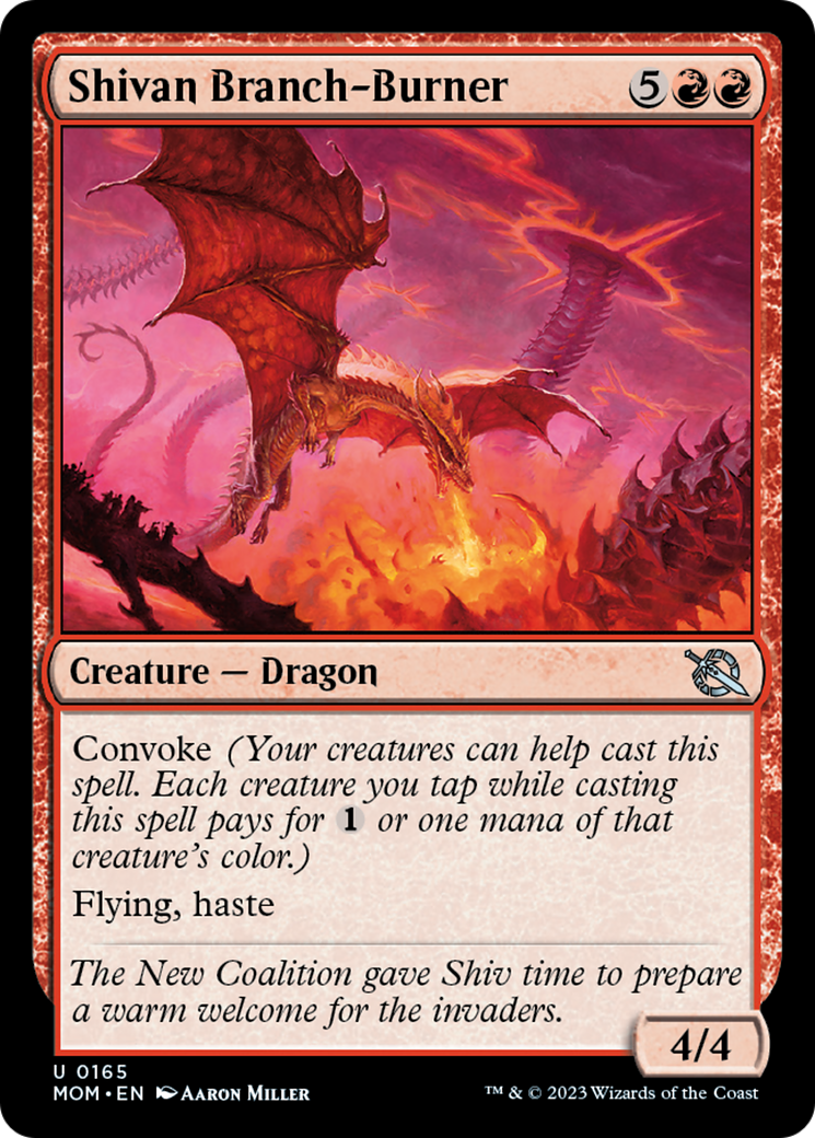 Shivan Branch-Burner [March of the Machine] | GnG Games