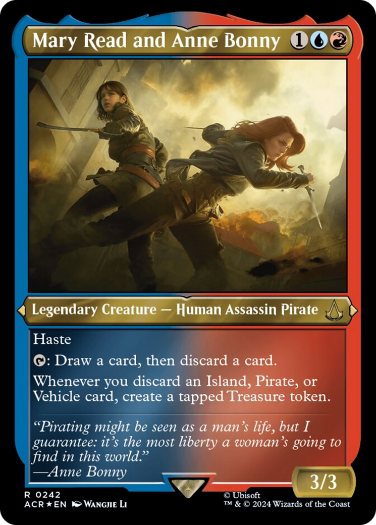 Mary Read and Anne Bonny (Foil Etched) [Assassin's Creed] | GnG Games