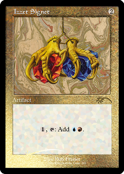 Izzet Signet (Retro) (Foil Etched) [Secret Lair Drop Series] | GnG Games